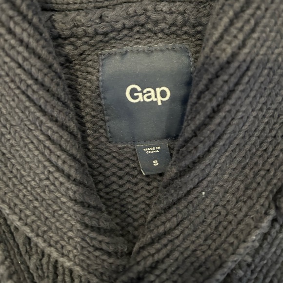 Men’s Sm GAP Shawl Collar Cardigan - Picture 3 of 4
